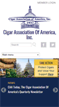 Mobile Screenshot of cigarassociation.org